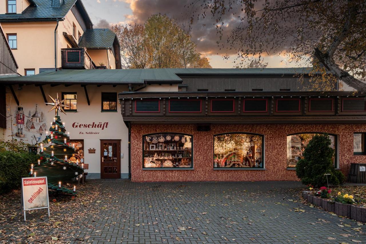 Ferienwohnung Spielzeughof Seiffen Buitenkant foto