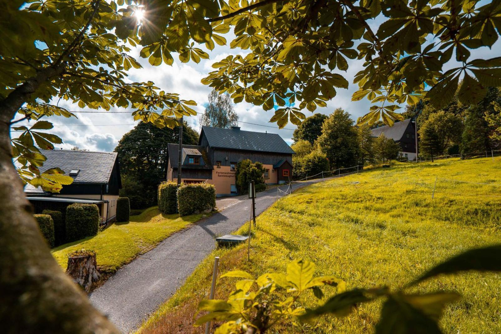 Ferienwohnung Spielzeughof Seiffen Buitenkant foto